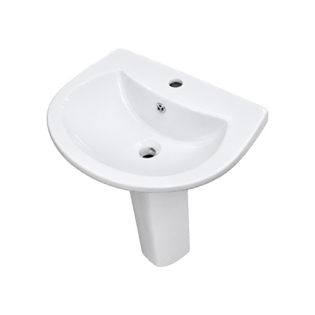 Lavabo à colonne KPB-G4K 140x430x200 + 200x200x603 | Sanifer