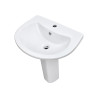 Lavabo à colonne KPB-G4K 140x430x200 + 200x200x603 | Sanifer