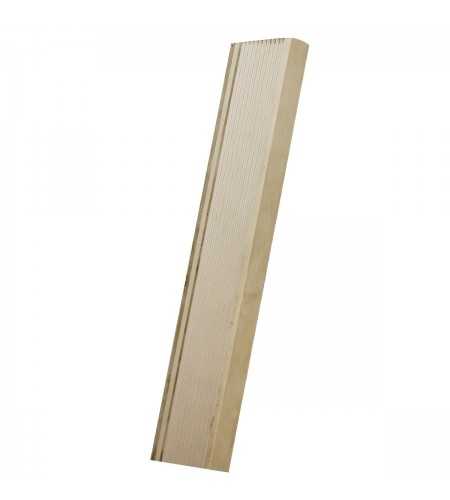 Nez marche alu argent 2.70m