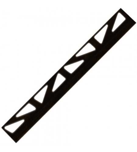 Profil pvc 2.50 8mm noir -  - meilleure qualité