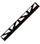 Profil pvc 2.50 8mm noir -  - meilleure qualité