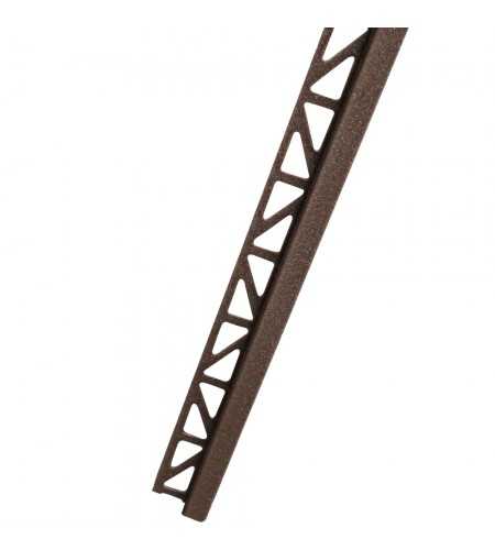 Profilé de finition Squareline brun H11m L250cm -  - meilleure qualité