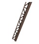 Profilé de finition Squareline brun H11m L250cm -  - meilleure qualité
