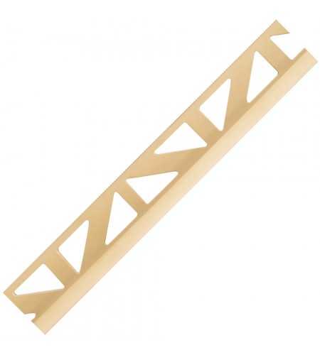 Profil pvc 2.50m 9mm jasmin -  - meilleure qualité