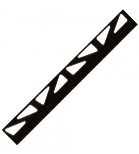 Profil pvc 2.50m 9mm noir -  - meilleure qualité