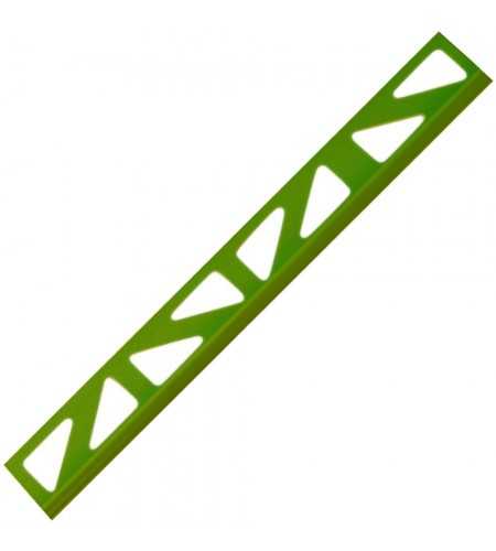 Profil pvc 2.50m 8mm vert vif* -  - meilleure qualité