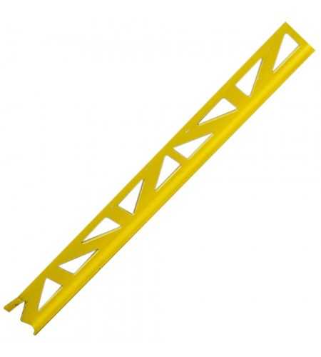 Profil pvc 2.50m 8mm jaune vif* -  - meilleure qualité