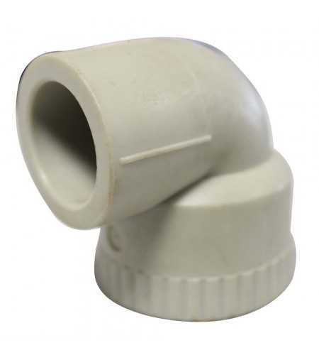 Coude pour gris filet fem D.25mm-3-4