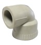 Coude pour gris filet fem D.25mm-3-4