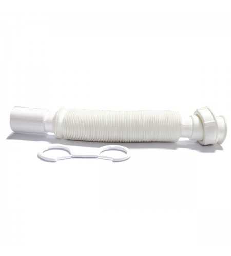 Siphon accordeon d32 pour lavabo