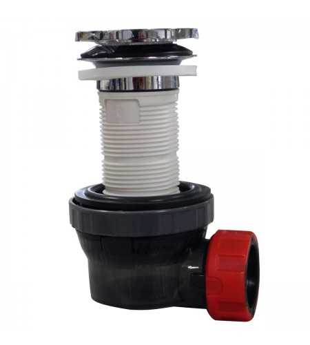 Bonde et siphon nano 6.7 100mm 67mm*