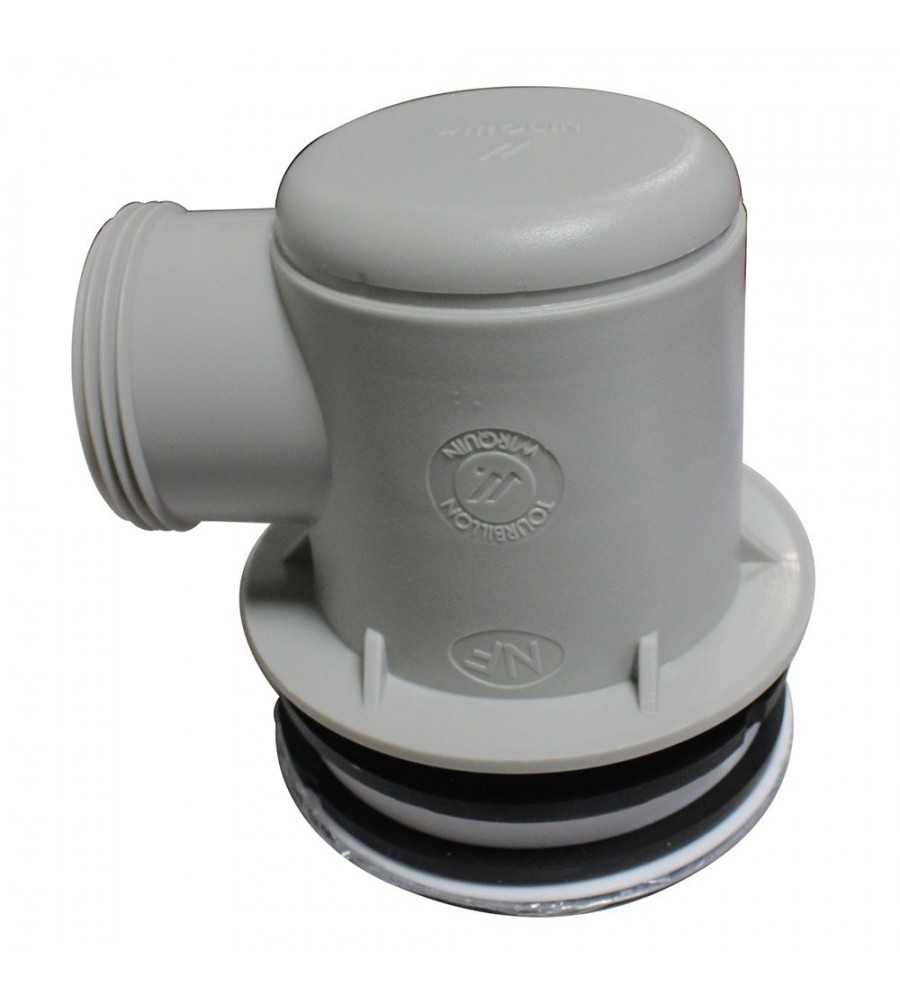 Tourbillon bonde de douche d60 à visser Wirquin