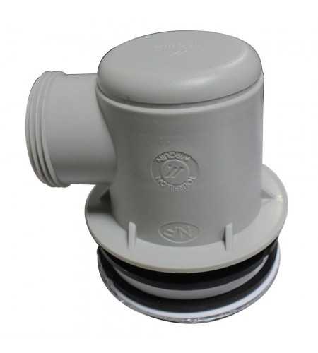 Tourbillon bonde de douche d60 à visser Wirquin
