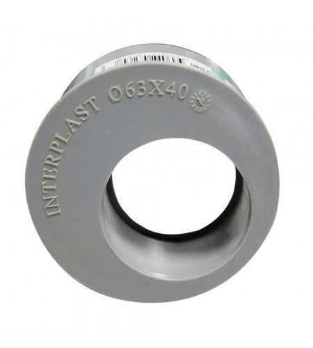 Reduction pvc incorp 63-40