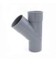 Culotte en PVC 45° mâle femelle Ø50mm