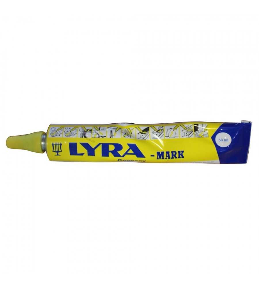 Marqueur à bille jaune