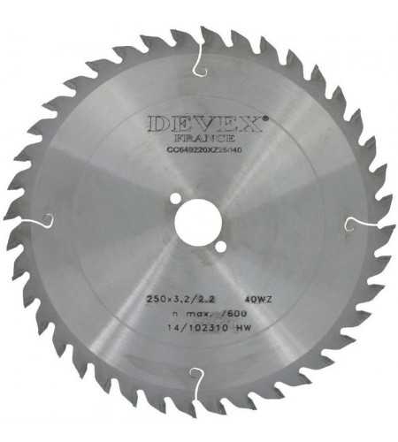 Lame de scie circulaire 250-40dts