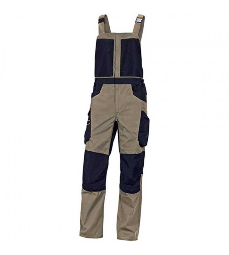 Salopette de travail Machspirit Beige-Noir M