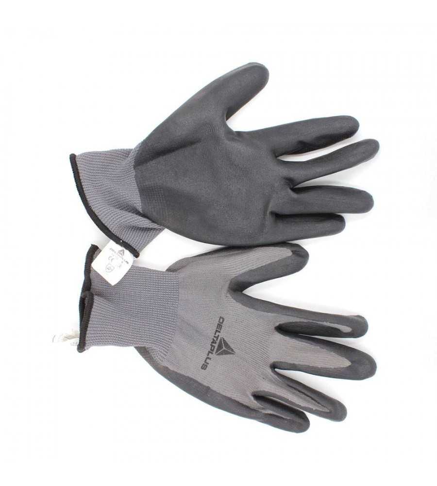 Gants polyamide noir taille 10
