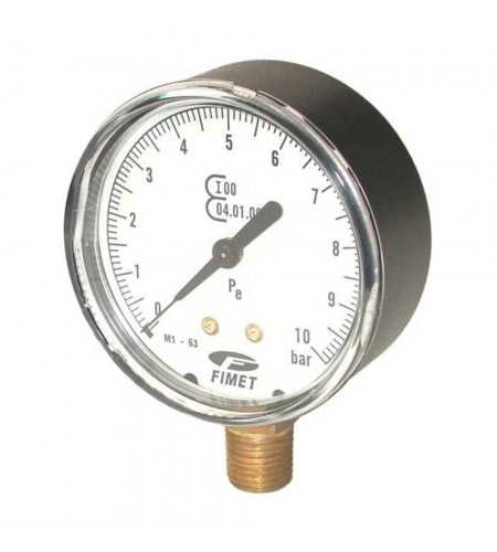 Manomètre air radial 0-10bar*