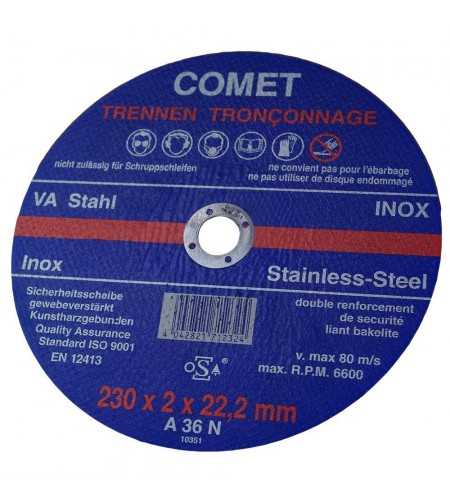 Disque à tronç. inox 230mm (2mm) FT