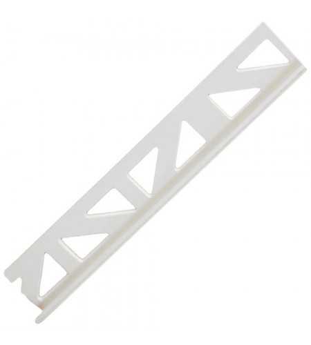 Profil pvc 2.50m 8mm blanc -  - meilleure qualité