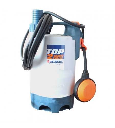 Pompe immergée Top2 VORTEX Hmt6.5m-10.8m3/H -  - meilleure qualité