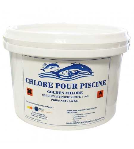 Hypochlorite de calcium 70% 4.5kg TBL -  - meilleure qualité