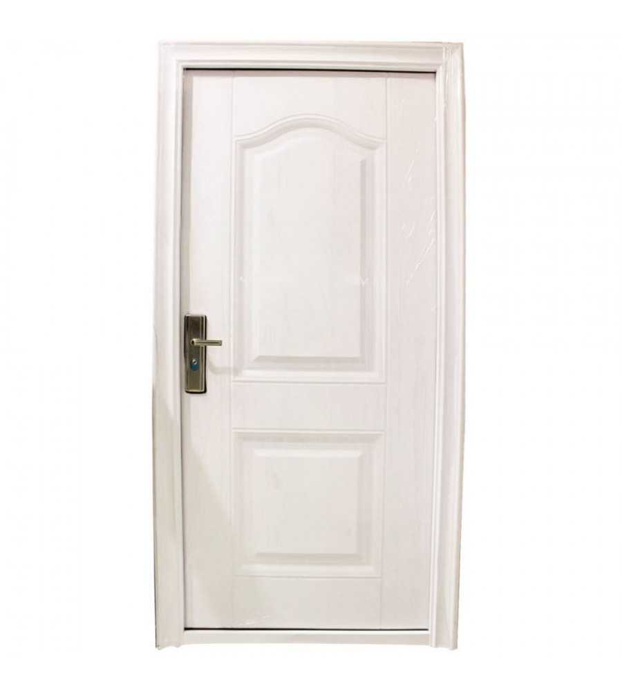Porte metallique 2050x960 gauche CREAM