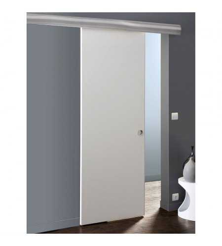 Porte en applique avec bandeau noir (kit complet)