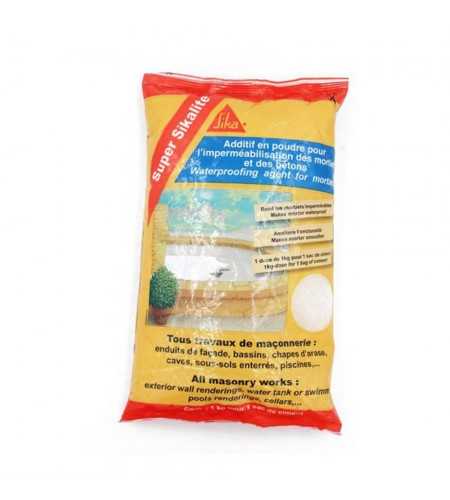 Sikalite hydrofuge en poudre - sachet de 1kg