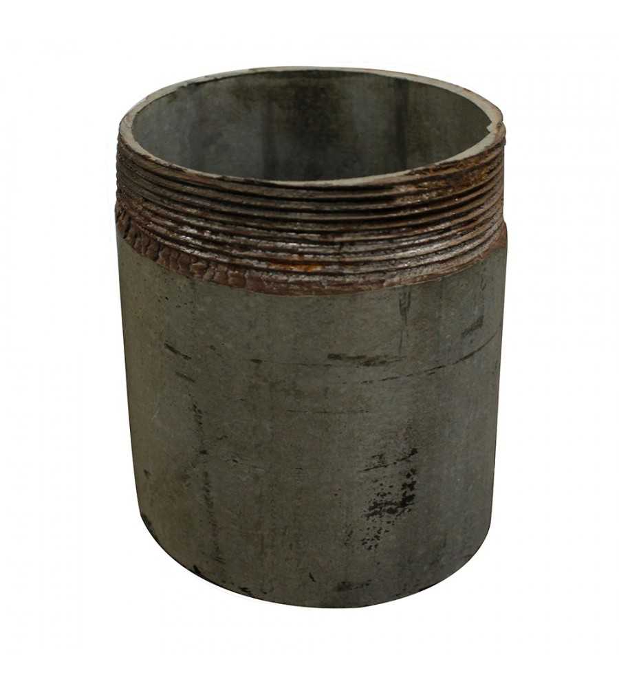 Tube galva 80x90 ep.4mm série medium (barre de 5.80m)