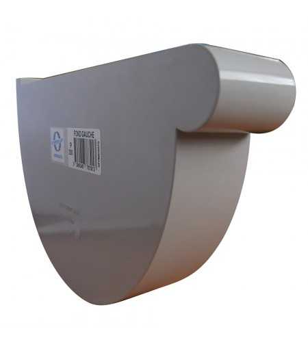 Fond de gouttière gauche 33 cm