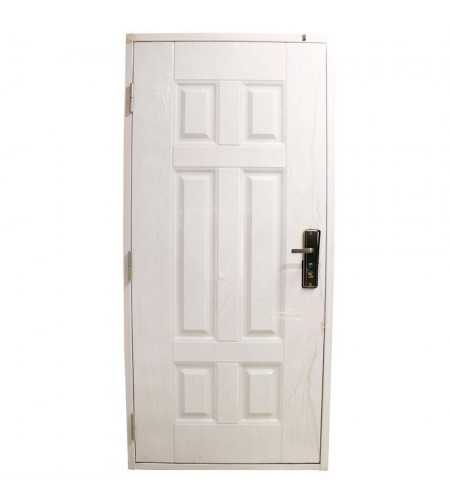 Porte metallique 2050x960 droite CREAM
