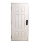 Porte metallique 2050x960 droite CREAM
