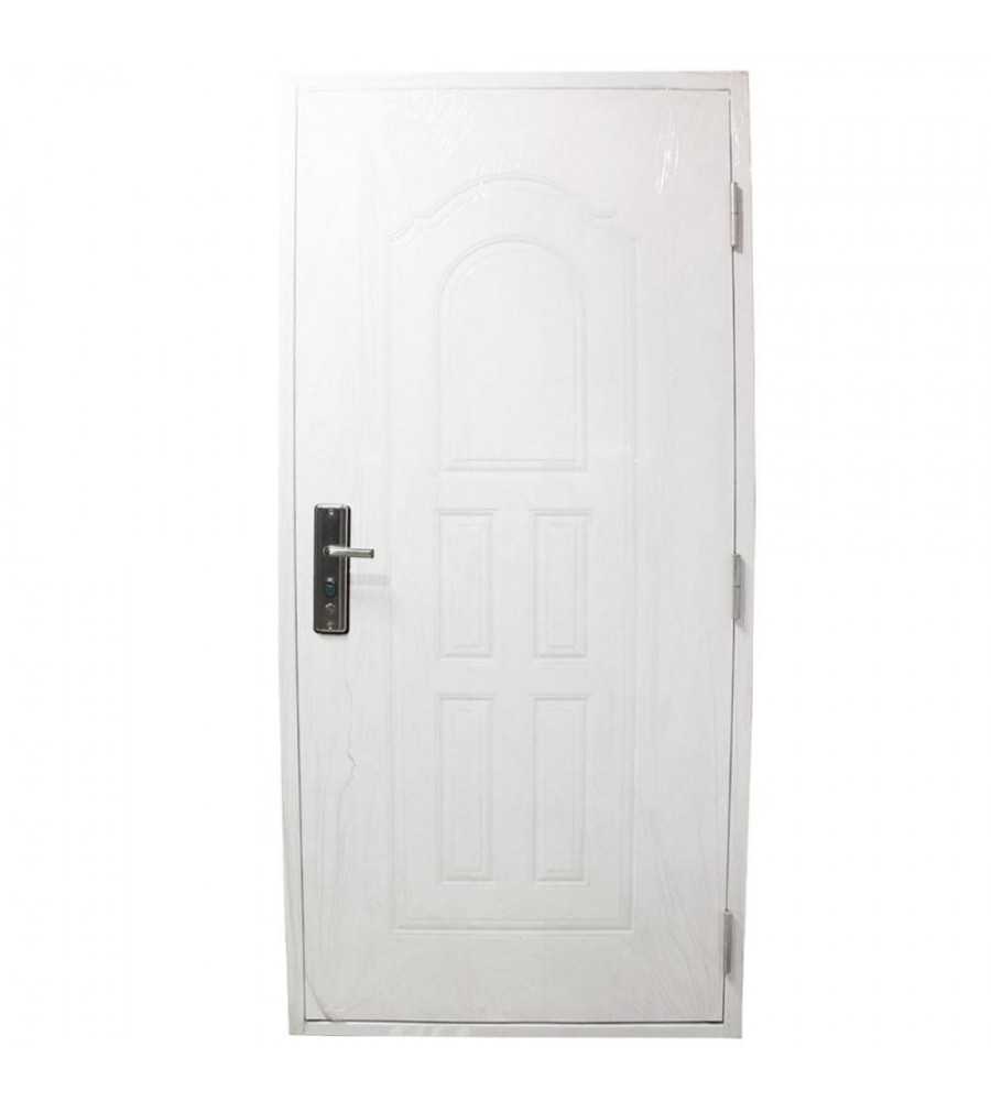 Porte metallique 2050x960 gauche CREAM