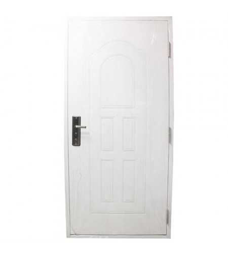 Porte metallique 2050x960 gauche CREAM