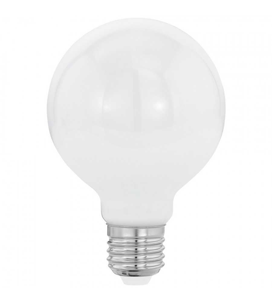 Ampoule Led à filaments milky extra warm 8W E27 Ø80