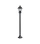 Lampadaire Noir Lanterne 4 E27 1000 mm IP44