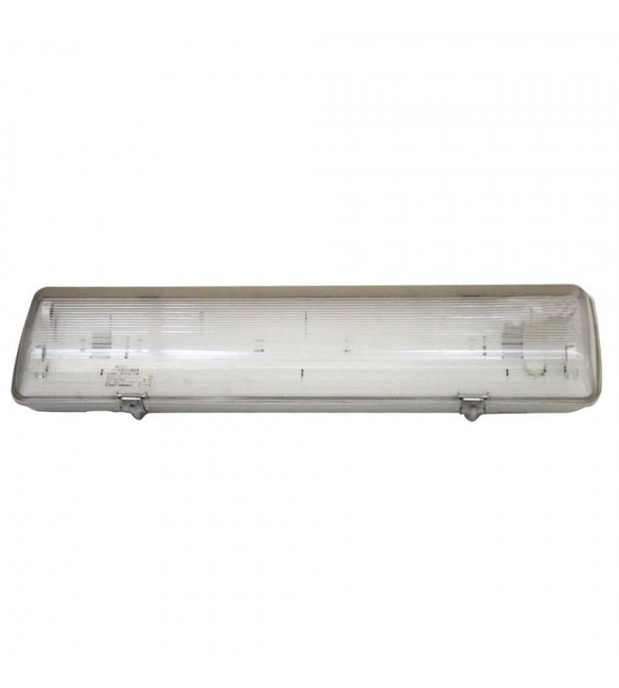 Reglette étanche 2x36 W IP 65* FT