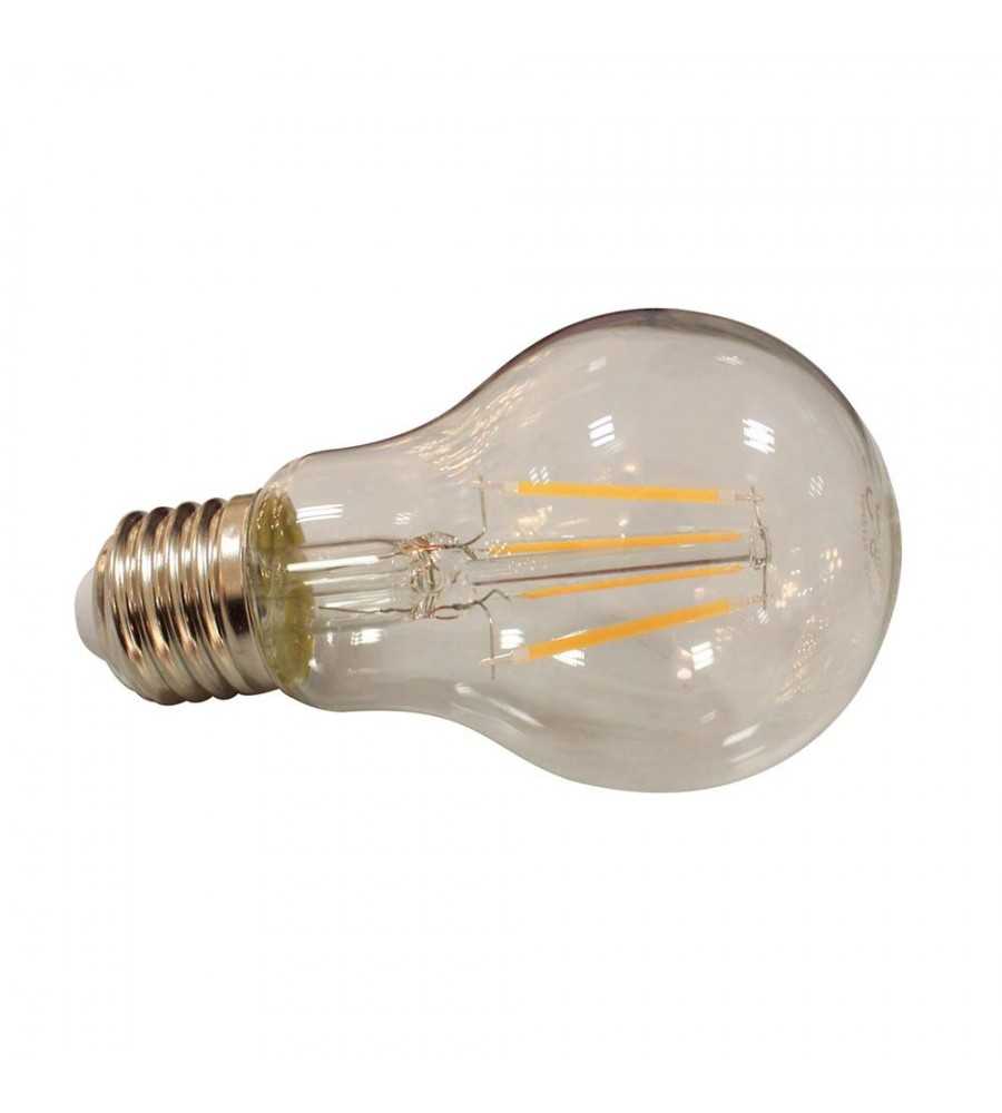 Lampe Led claire filament E27 4W-2700K-220-240V
