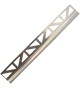 Profil alu argent 2.50m Ht 10mm - DURAL - meilleure qualité