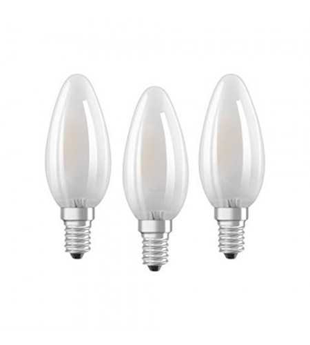 Lot de 3 lampes Led BASECLA 40 4W-827 E14
