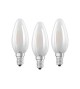 Lot de 3 lampes Led BASECLA 40 4W-827 E14