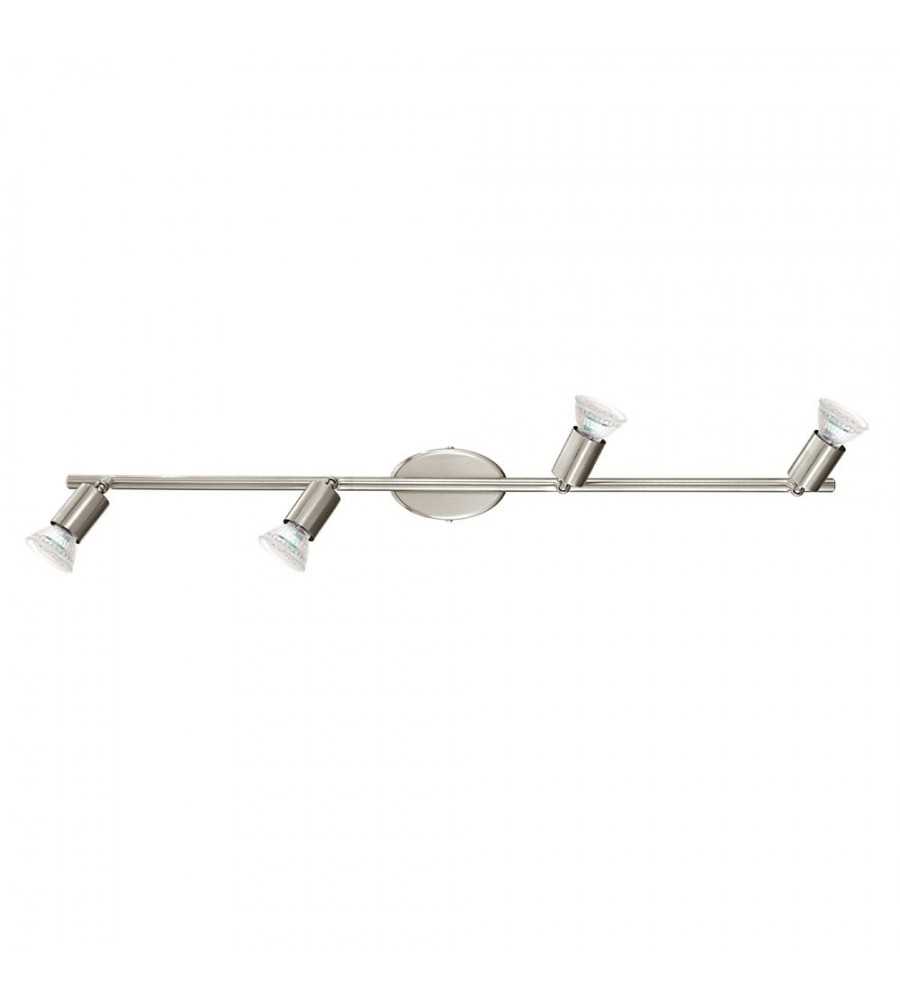 Spot Led BUZZ-Led nickel mat 4XGU10 3W L685