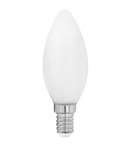 Ampoule Led E14 filament milky Ø35 mm