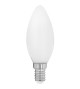 Ampoule Led E14 filament milky Ø35 mm