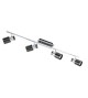 Spot plafonnier Davida Led x4 5W