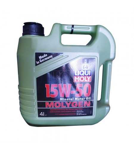 Huile molygen 15W50 4L