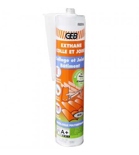 Mastic-colle exthane gris cartouche 300ml -  - meilleure qualité